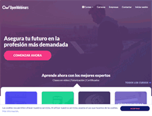Tablet Screenshot of openwebinars.net